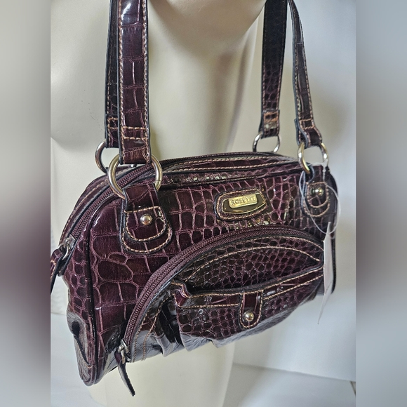 Rosetti Handbags - Rosetti Brown Mini Satchel Bag